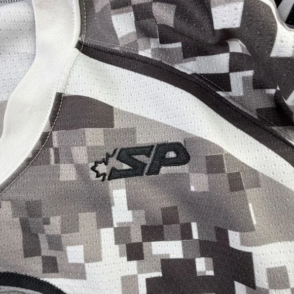 San Antonio Rampage AHL Defunct Military Night Fight Strap Camo Hockey Jersey XL